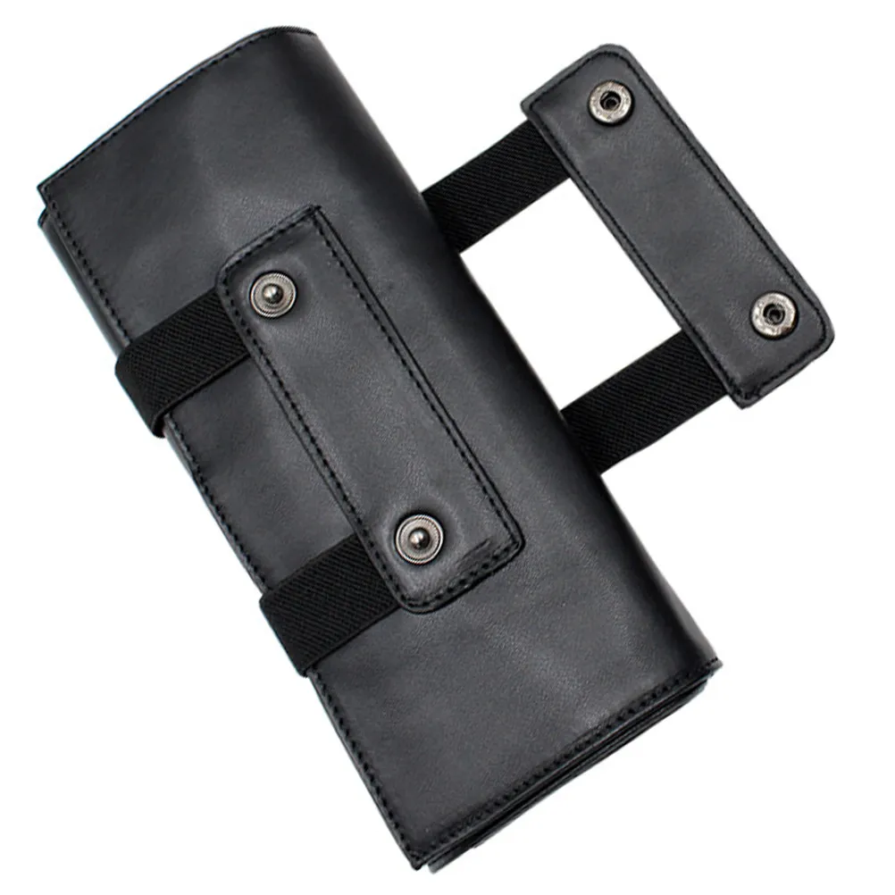 

Компактный портативный минималистичный чехол-органайзер для парикмахерских ножниц из ПУ кожи для салонов и барбершопов