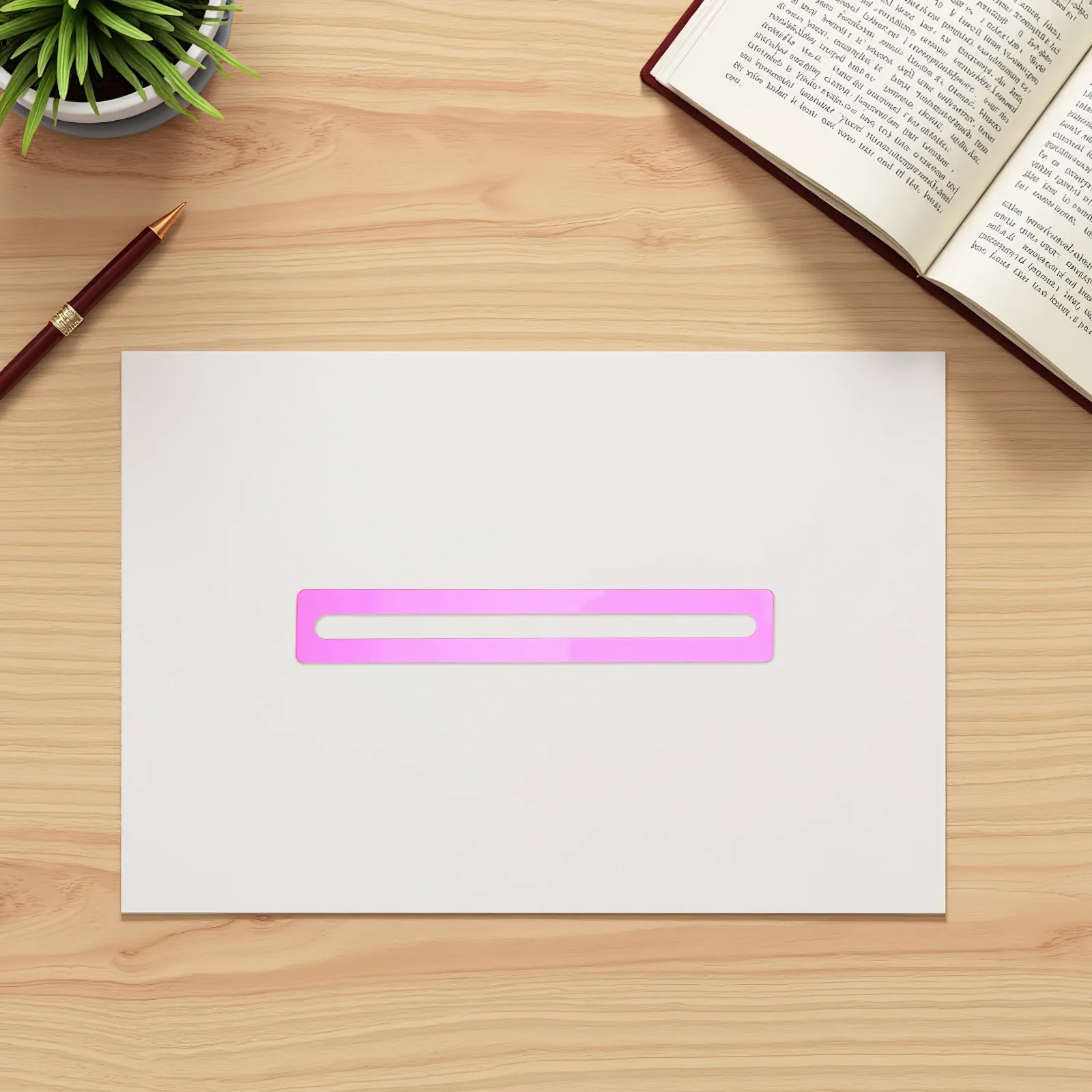 6Pcs Reading Guide Strips Vibrant Colored Dyslexia Overlay Bookmarks Reading Tools for Students Classroom Home Use