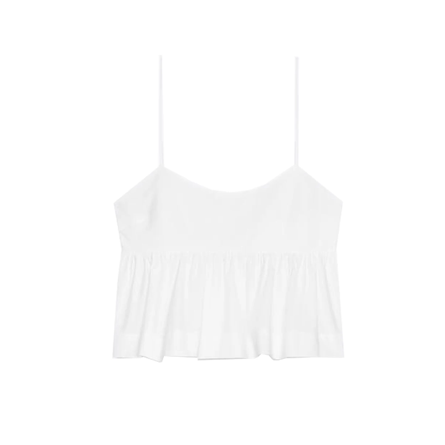 بلوزة نسائية صيفية جديدة بتصميم بسيط وياقة مستديرة من الشيفون مع حاشية من الدانتيل، أسلوب عملي قصير الطول مصنوع من ألياف البو...