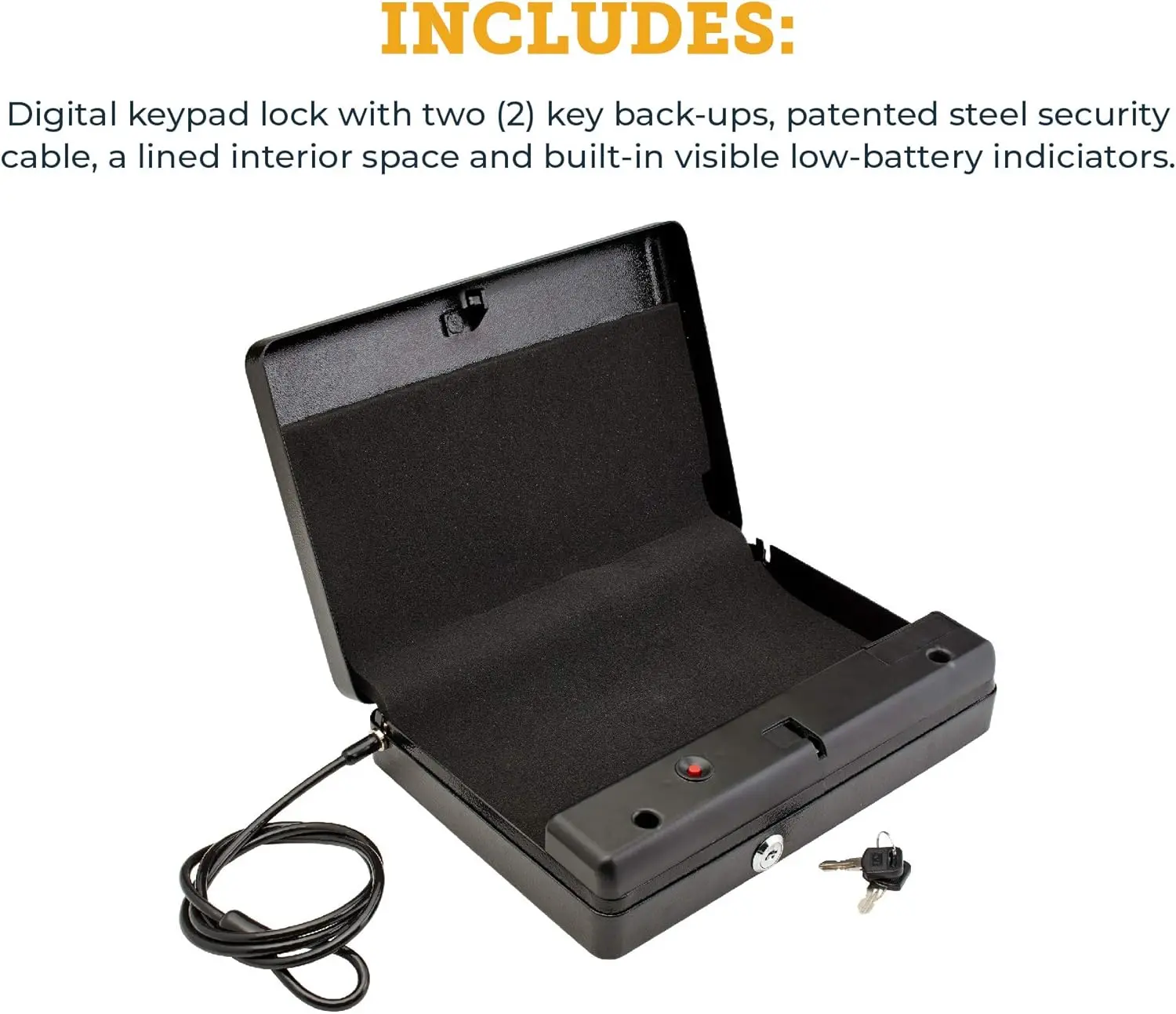 75432 Cassaforte per tastiera