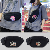 2022 New Chest Messenger Bags Women Travel Waist Bag Wave Series Pattern Shoulder Crossbody Bag Outdoor Sports Waist Storage Bag