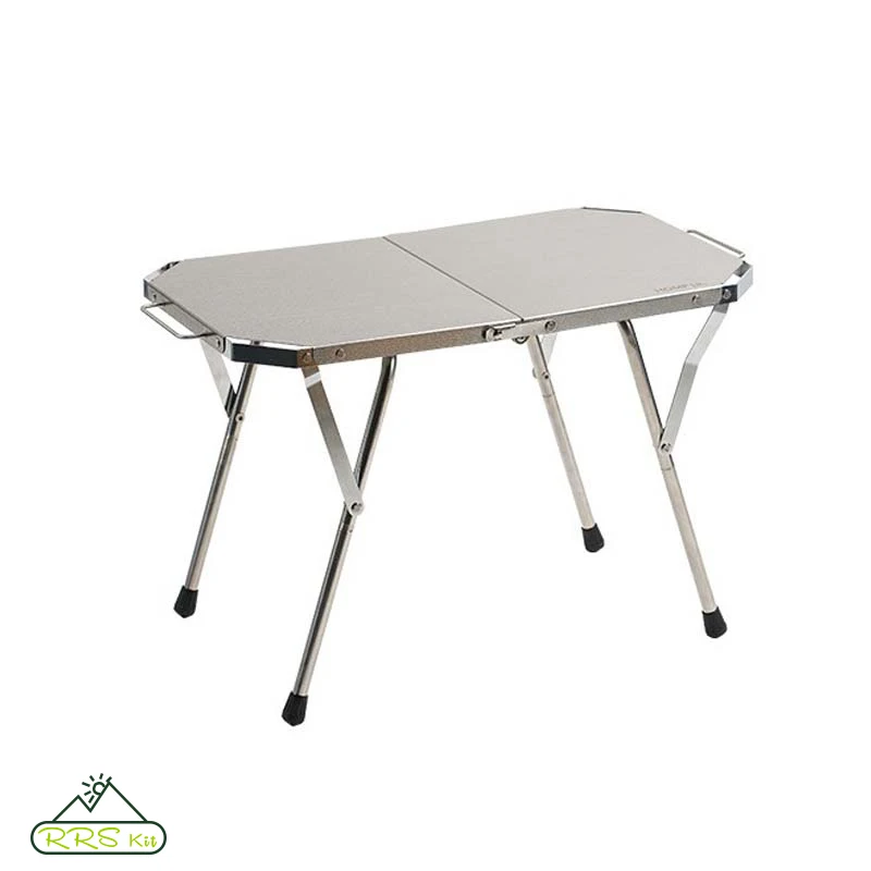 

Outdoor Portable Stainless Steel Table Picnic BBQ Table Camping Cooking Table Height Adjustable Folding Easy To Clean Table