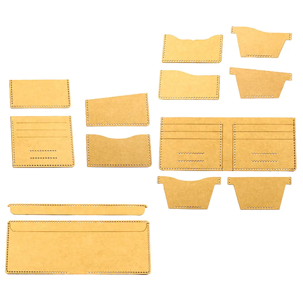 

1 set Template Handbag Purse Patterns Wallet Production Templates Acrylic Sewing Classic Design Reusable Sturdy Beginner