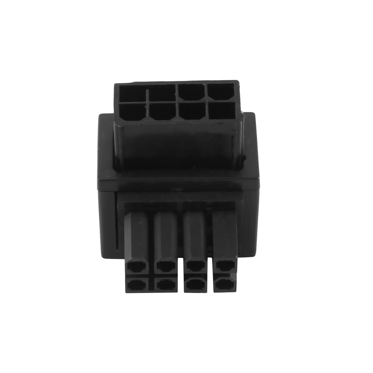 ATX 8Pin Female 90 Degree Angled to 8 Pin Male Power Adapter GPU Power Steering Connector for Graphics Video Card GPU