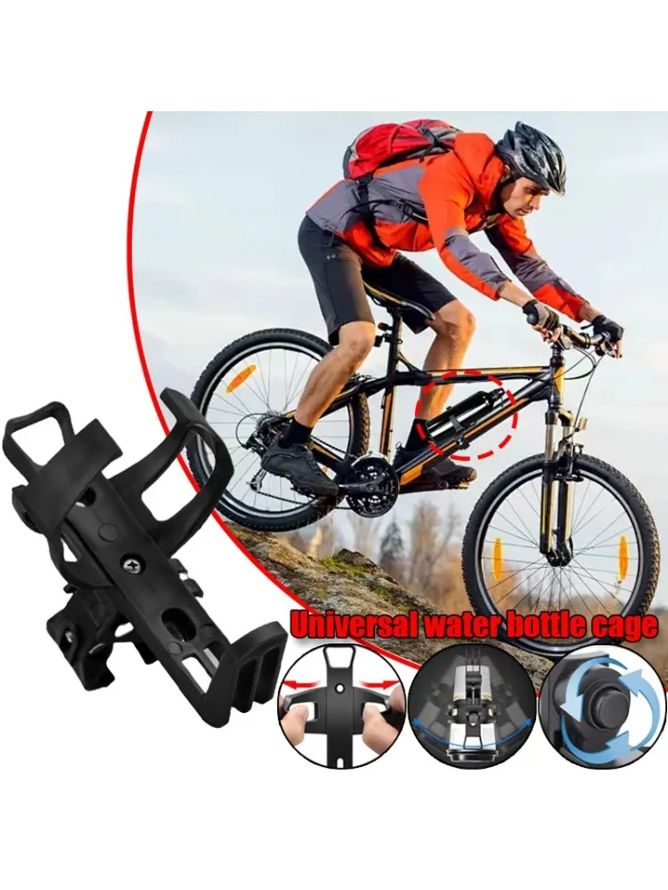AliExpress 1pc 360 Rotating Bicycle Water Bottle Holder Secure Adjustable for Mountain Bikes Electric Scooters Road Bike Kids Bikes