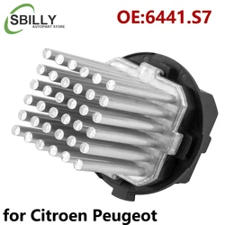 6441.S7 6441S7 Blower Motor Resistor for CITROEN C3 C4 C5 C6 DS3 For Peugeot LR002685 30767040 6G9N19W575AA