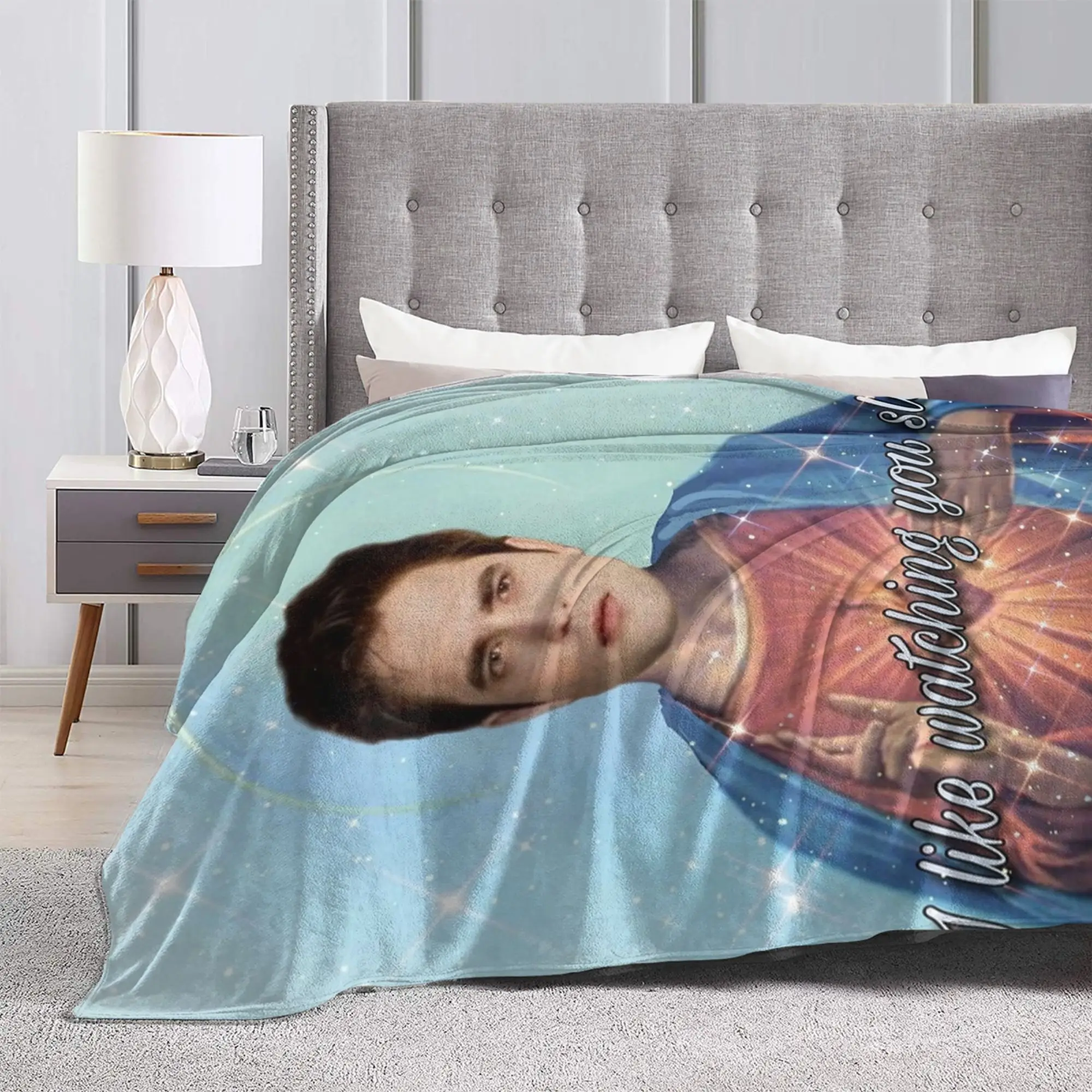 الشفق إدوارد يسوع بطانية المرجان الصوف أفخم الديكور روبرت باتينسون لينة رمي البطانيات للفراش مكتب المفرش