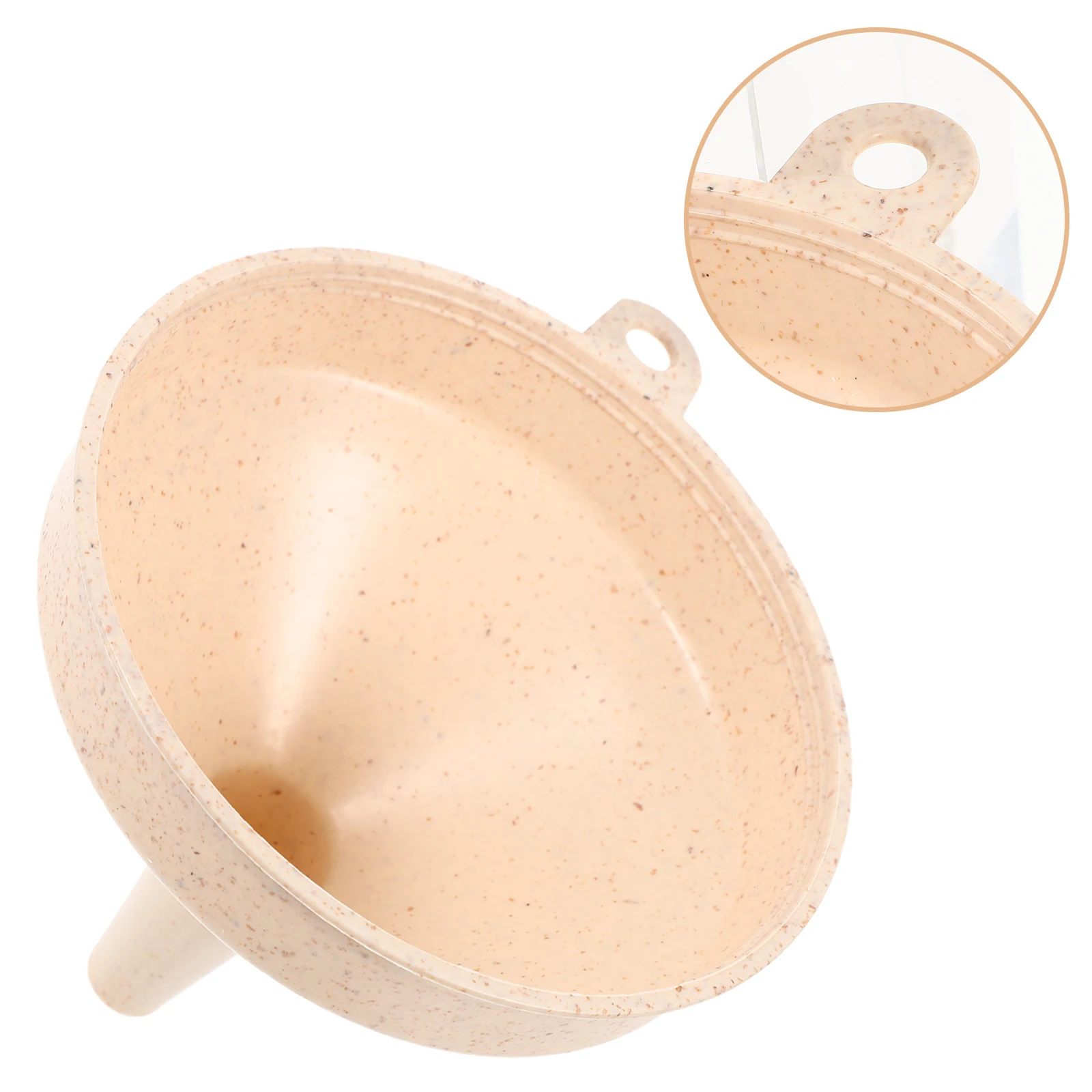 

Kitchen Funnel Food Grade Plastic Liquid Transferring Tool For Oil Spices Powder Easy Pour Household Gadget With Hanging