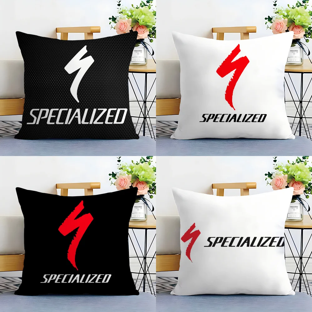 Fishion S-specia-AlizeDS LOGO Pillow Case Plush Fabric Soft  Pillowcase Double Sided Print Cushion Cover Household Gifts