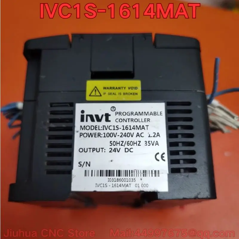 Second-hand IVC1S-1614MAT PLC controller functional test is normal Latest prices for August 2026