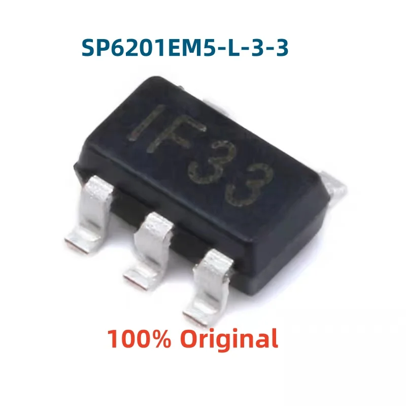 5Pcs 100% New SP6669AEK-L/TRR3 QB SP6201EM5-L-3-3 F33 SP6201EM5-L-3-0 F30 XRP6658ISTR-F HC SOT-23-5 original chips ic