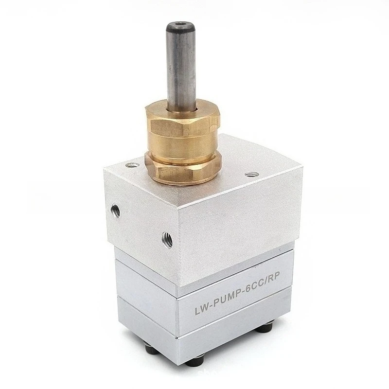 Electrostatic gear pump Wood suitable for various coatings 6cc quantitative square pump Stainless steel water-based gear pump