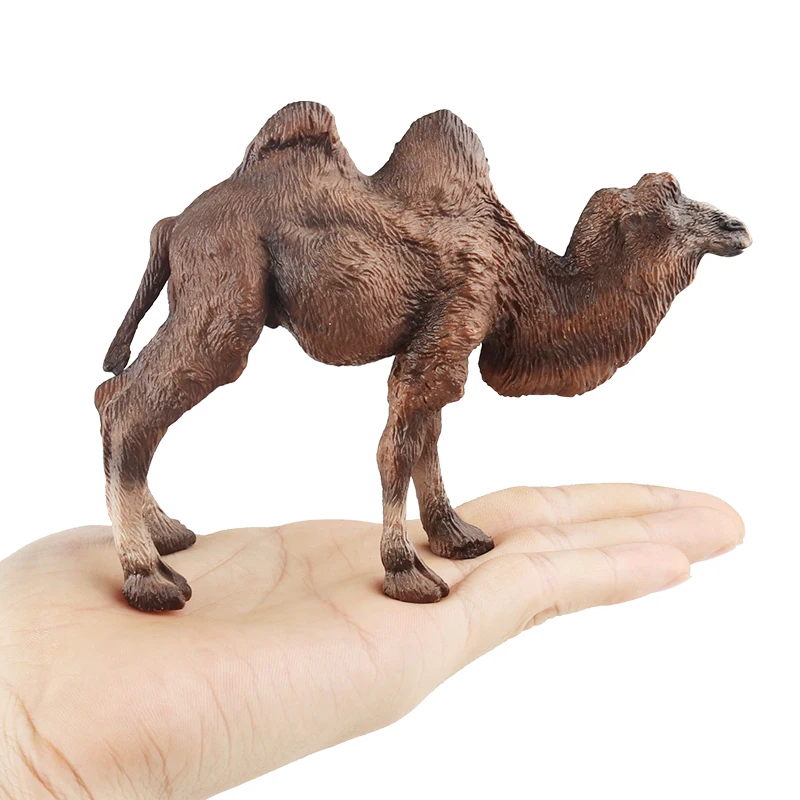 Oenux Wild Desert Camel Simulation Animal Kameel Camel Model Action Figures Solid PVC Figurines Educational Kids Toy Gift