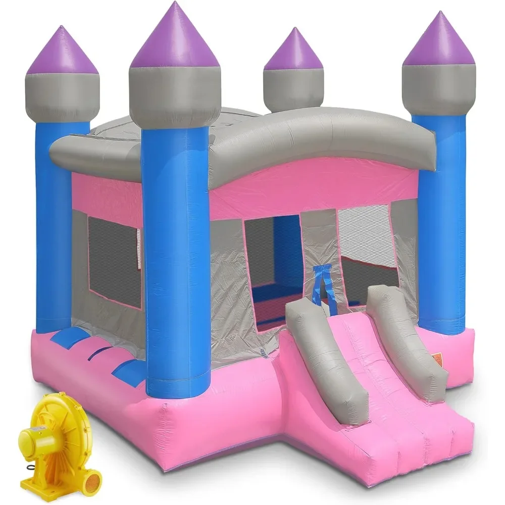 

Commercial Grade Castle Bounce House with Blower - 100% PVC 13' X 13' Bouncer, Castle Bounce House