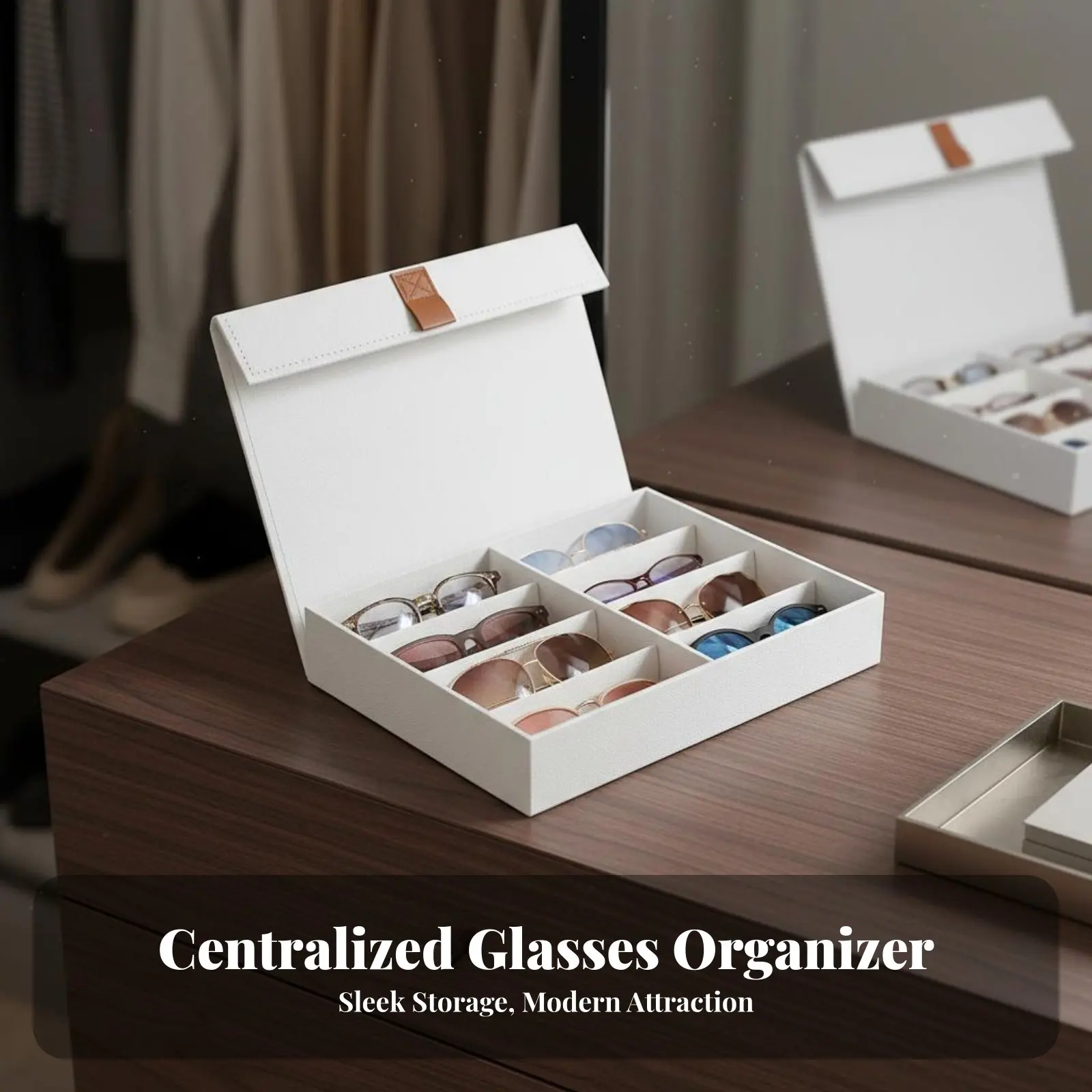 Sunglasses Storage Case Oxford Cloth Spectacle Display Box Eyewear Display Box Abrasion-Resistant-Resistant Soft Lining