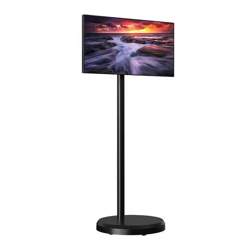 21.5 24 27 32 Inch HD Android Interactive Touch LCD Display with 5H or 9H Battery Stand Wireless Smart Portable TV