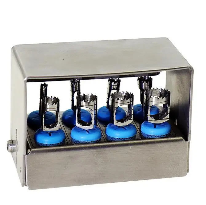 

8 шт./компл., зубной имплантат, костной трепан с бором, дезинфицирующий держатель для наконечника, хирургический инструмент, дрель для имплантата