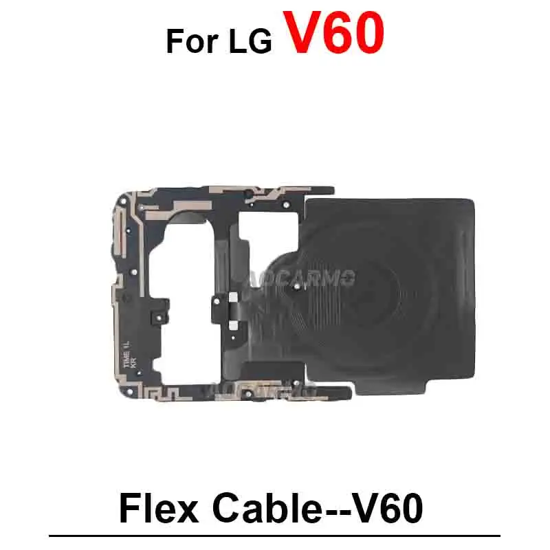 For LG V60 Motherboard Cover With Antenna Wireless Charging Coil NFC Module Repair Part