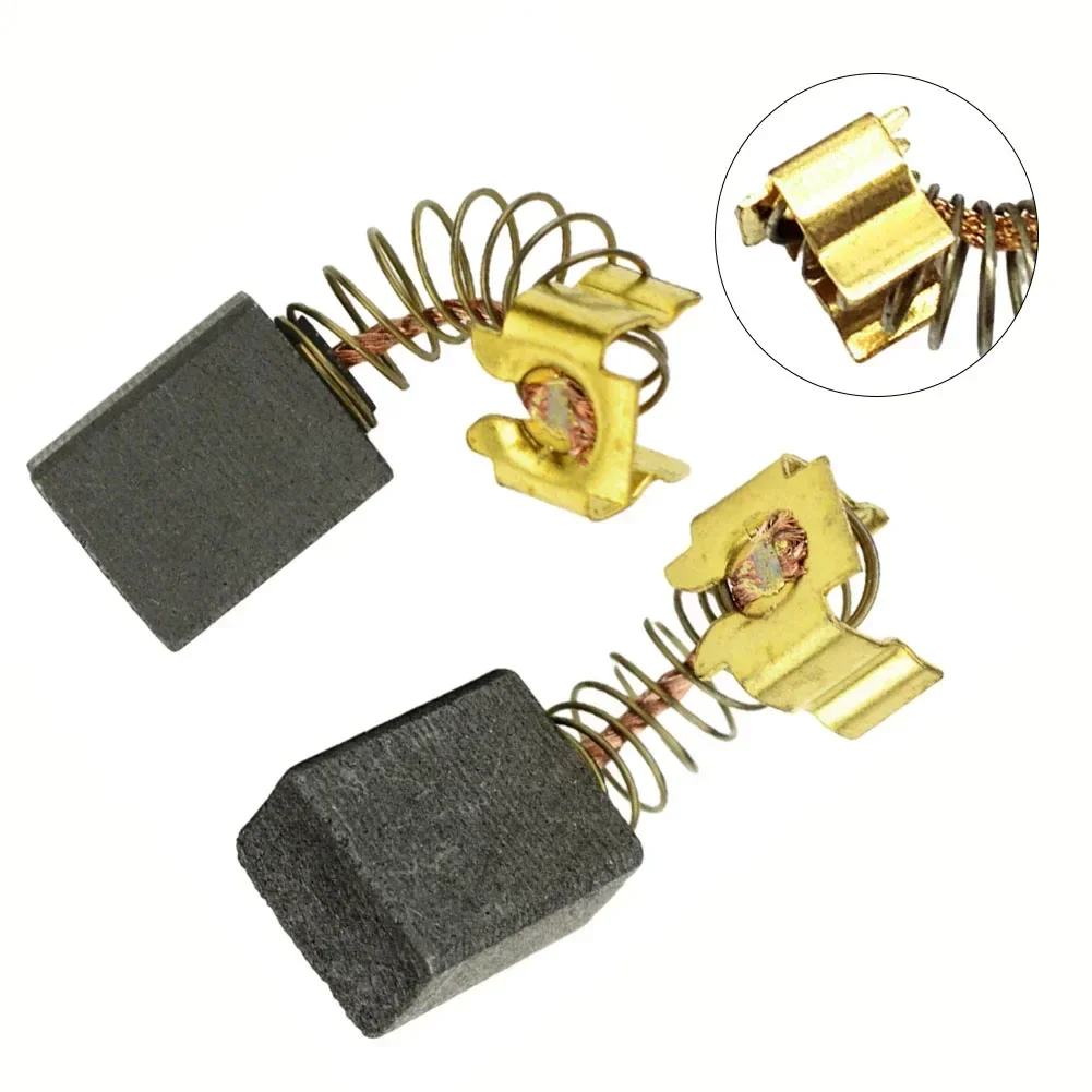 2Pcs Carbon Brush Set 195007-0 For Makita Printing CB-407 HP2050 HR2475 JS8000 BO5030 Power Tool Replacement Accessories