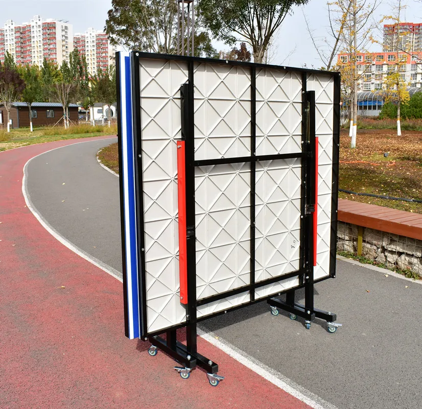 Factory Direct Deal 15mm Training Outdoor Table Tennis Table Waterproof Folding Pingpong Table