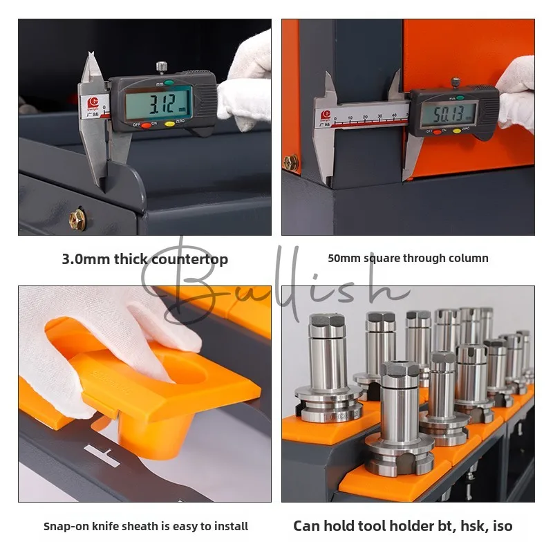 Machining center auxiliary table tool holder numerical control workshop table tool cabinet