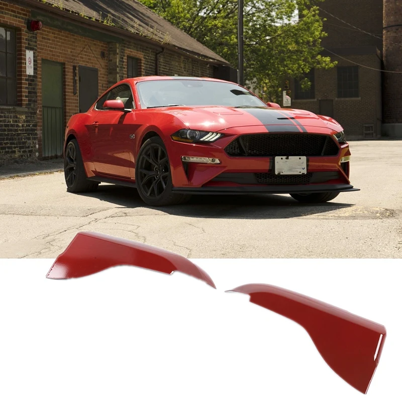 

Car Door Handle Armrest Decoration Cover Trim For Ford Mustang 2015-2021 Accessories (ABS)