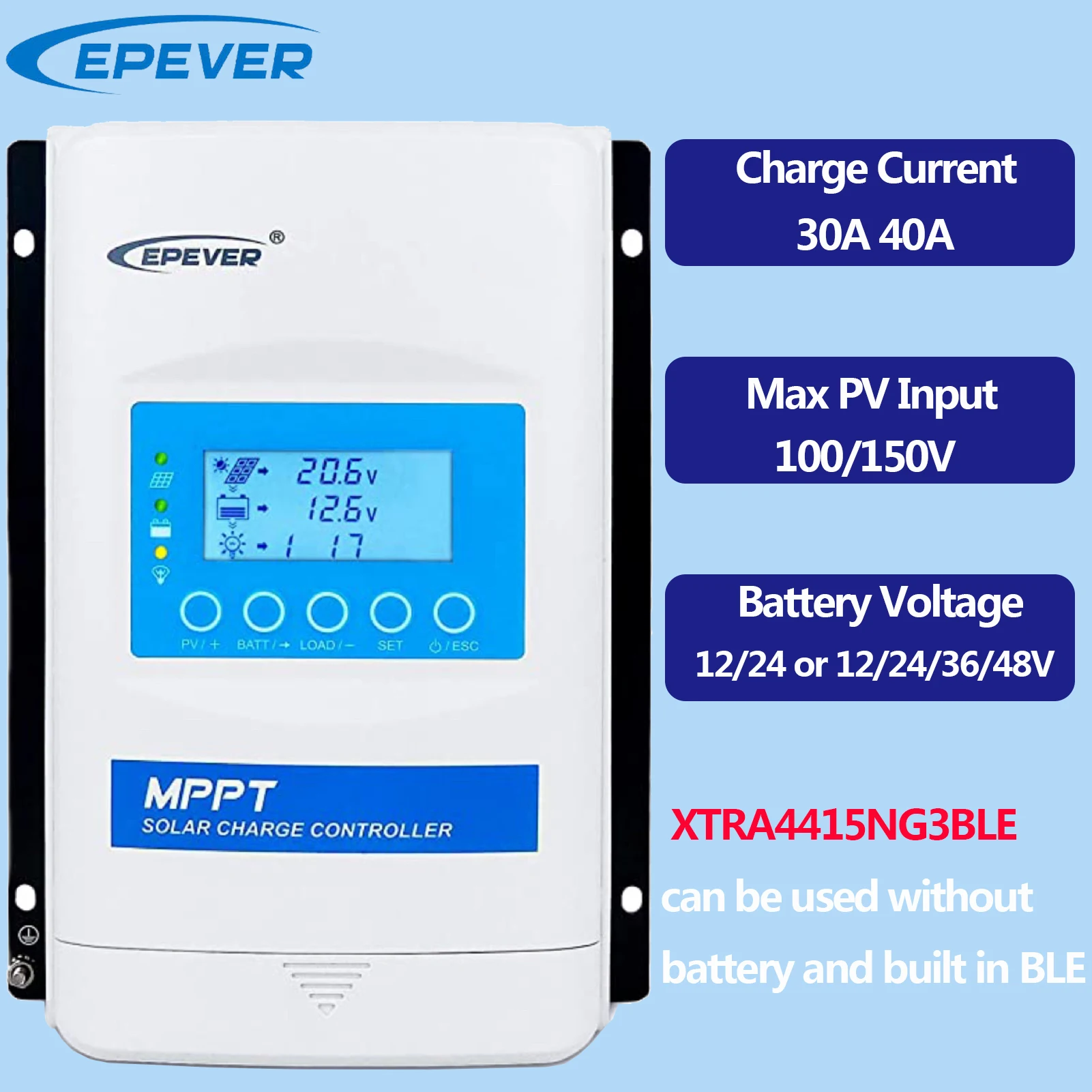 Xtra 30A 40A Mppt S…