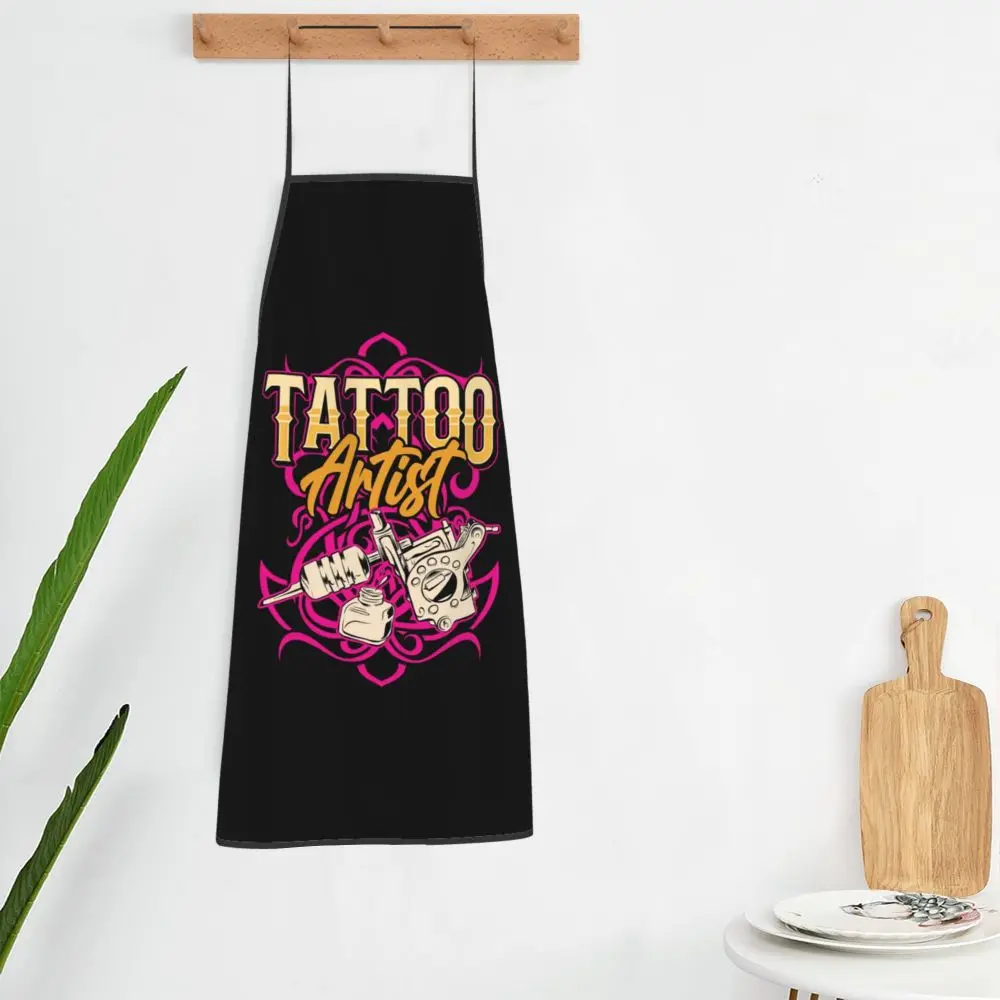 Grembiule Da Pittura E Cucina Con Farfalla – Regalo Unico Per Donne E Uomini, Tasche Anteriori, Tessuto Oxford - 3