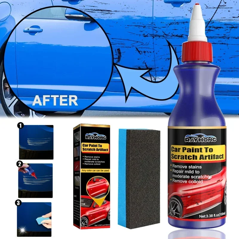 

100ml Universal Car Paint Scratch Removal Repair Liquid Waxing Professional Cars Paint Polish Paint Restorer Car Maintenance