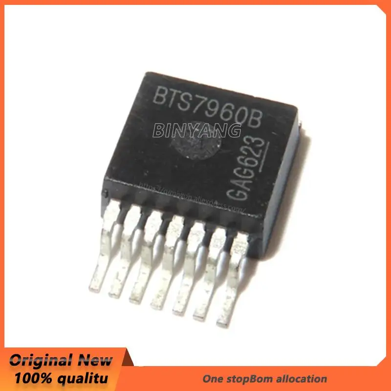 

20PCS// BTS7960B TO263-7 BTS7960 TO-263 Bridge motor driver IC Nwe Fine materials 100%quality