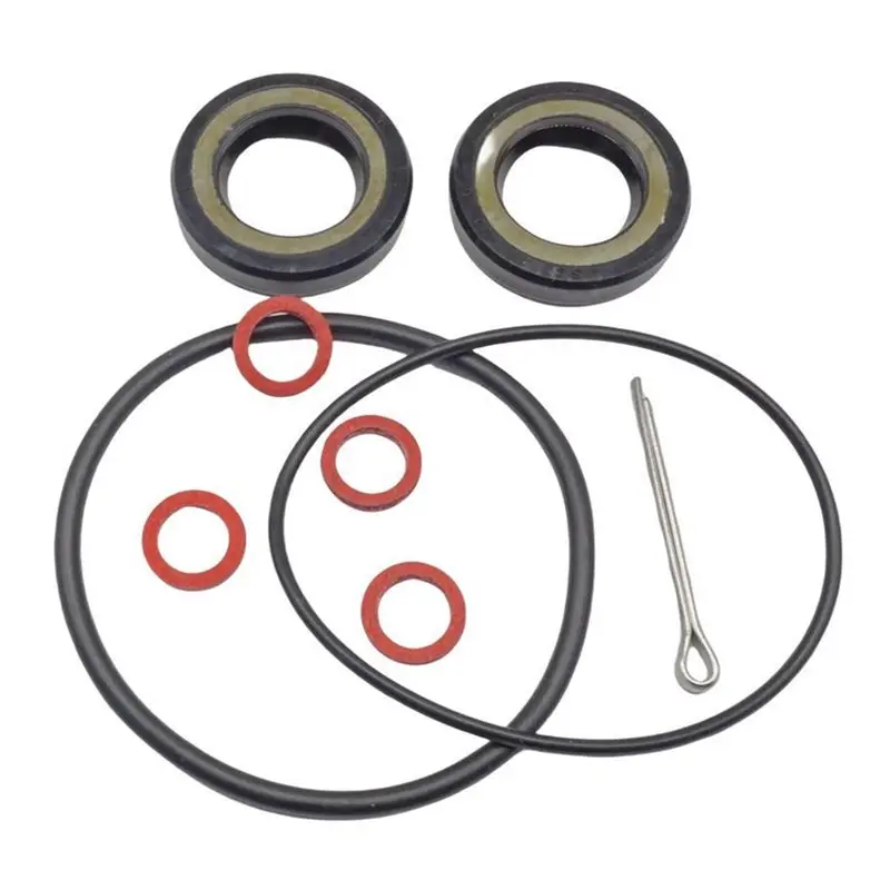 

M50K-Lower Unit Prop Shaft Gearcase Oil Seal O-Ring 93101-17054 93210-57M09 Pin For 2/4 Str Stroke Outboards 9.9 13.5 15