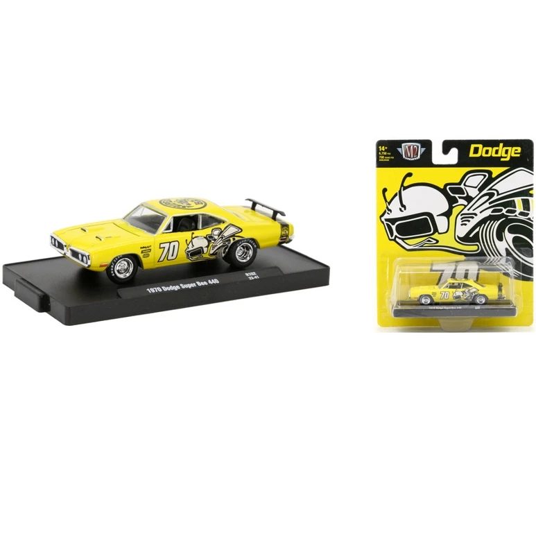 M2 Machines 1:64 1969 dodge bee 440 alloy model  kids gifts