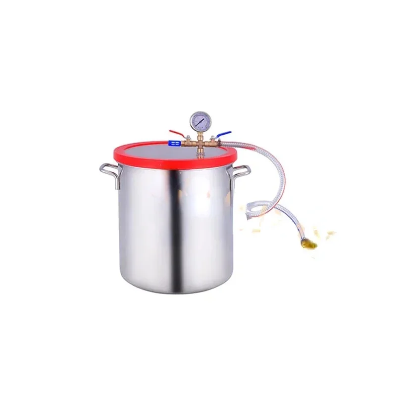 Stainless Steel Vacuum Degassing Chamber Silicone AB Vacuum Defoaming Barrel Vacuum Chamber Stainless Steel