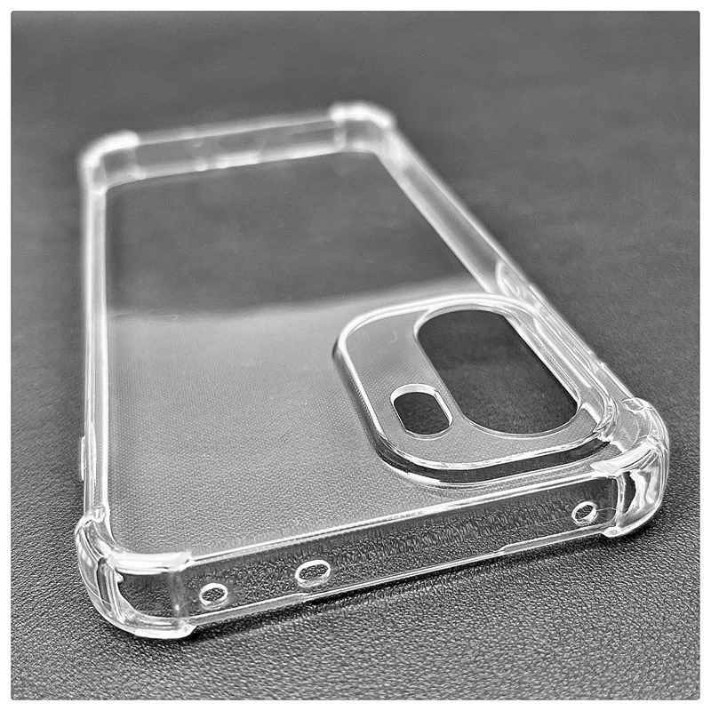 

For OnePlus 15R Case Clear TPU Soft Four corners Anti Fall Protective Phone Back Cover For OnePlus Ace 6T Simple Shell Bumper