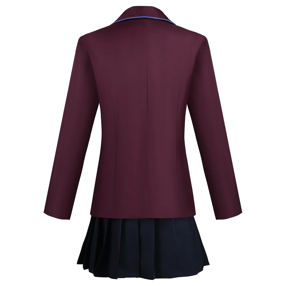 Film Matilda Cosplay Kostüm Mädchen Schuluniform Jacke Rock Outfit Roald Dahls Matilda das Musical Kostüm Anzug für Erwachsene und Kinder – Detail 8