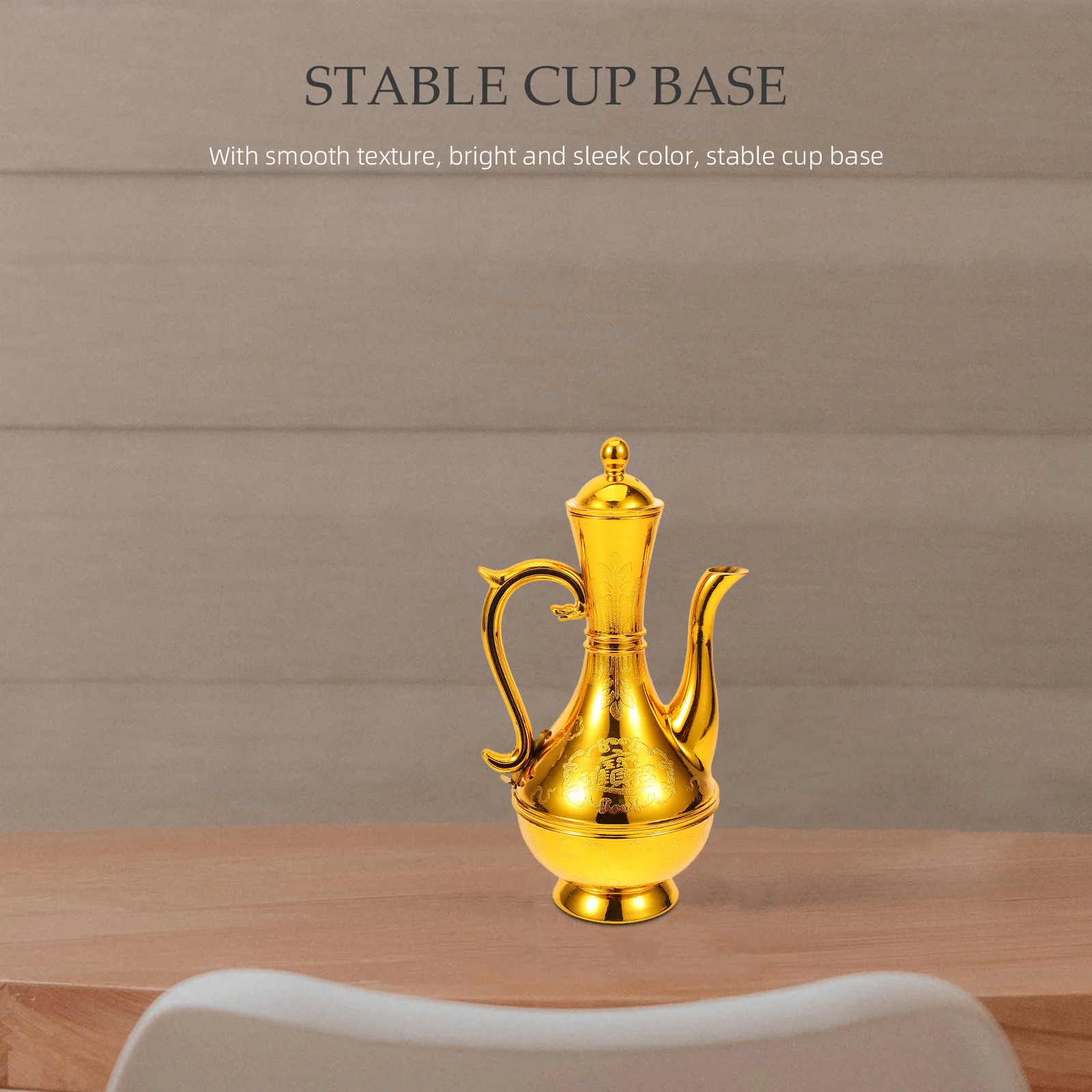 1pc jarro de plástico oferecendo pote para decoração de buda casa festival artesanato fino acessórios leves