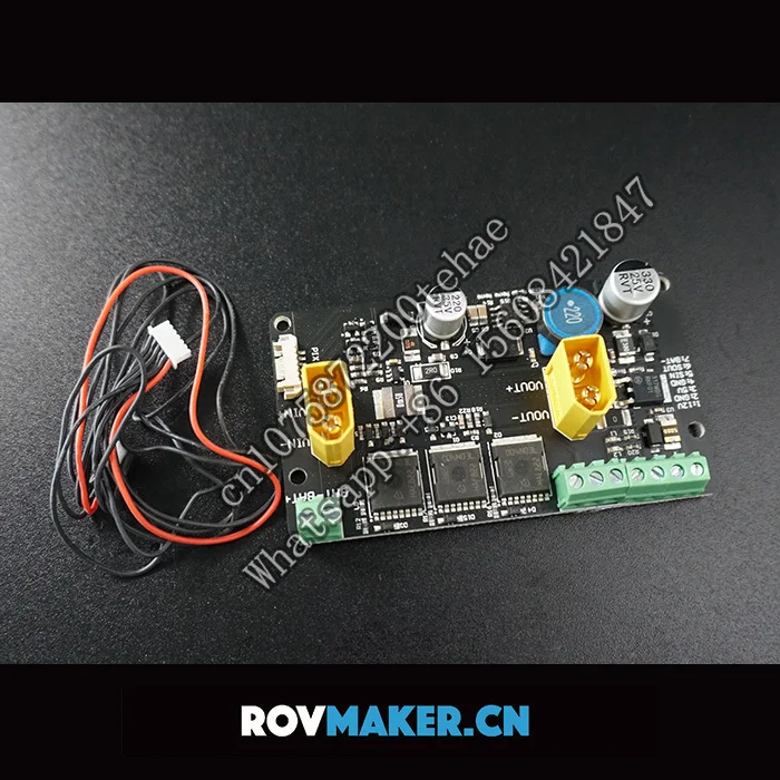 ROVMAKER-Robot submarino, placa de gestión de energía, módulo de distribución de amperímetro, MOS, interruptor de alta corriente para RC AUV ROV