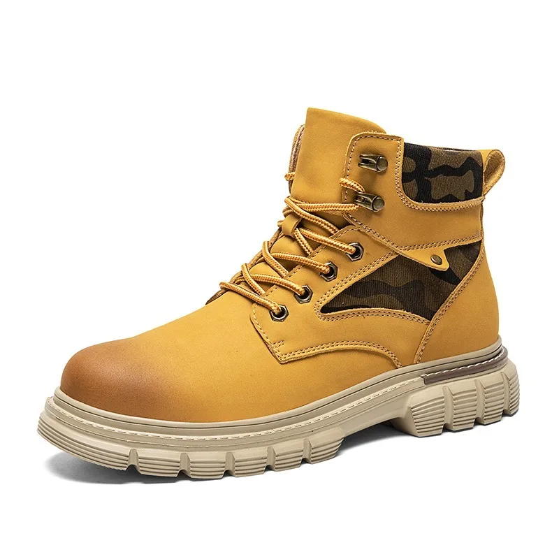 

Новые мужские ботинки 2026 года: модные мотоциклетные ботинки, ботинки для хайкинга, зимние ботинки челси в ретро-стиле, удобные ботинки для мужчин (Botas Hombre)