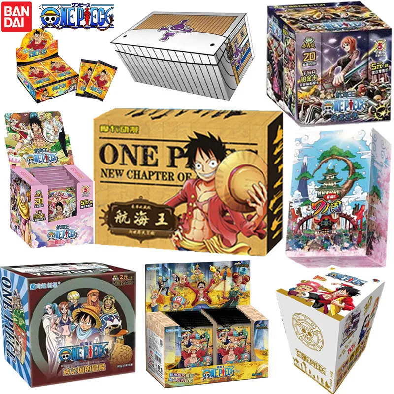 2022 Japanese Anime ONE PIECE Card Luffy Zoro Nami Chopper Franky New Collections Card Game Collectibles Battle Child Gift Toy