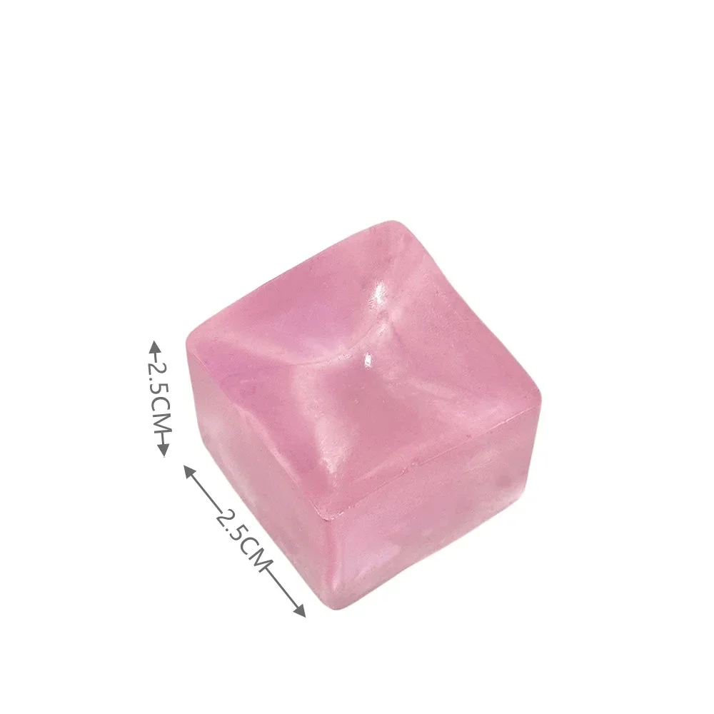 30-50 pçs cubo de gelo mole fidget alívio do estresse brinquedo de apertar adulto crianças festa de aniversário favores prêmios de sala de aula antistrés juguetes