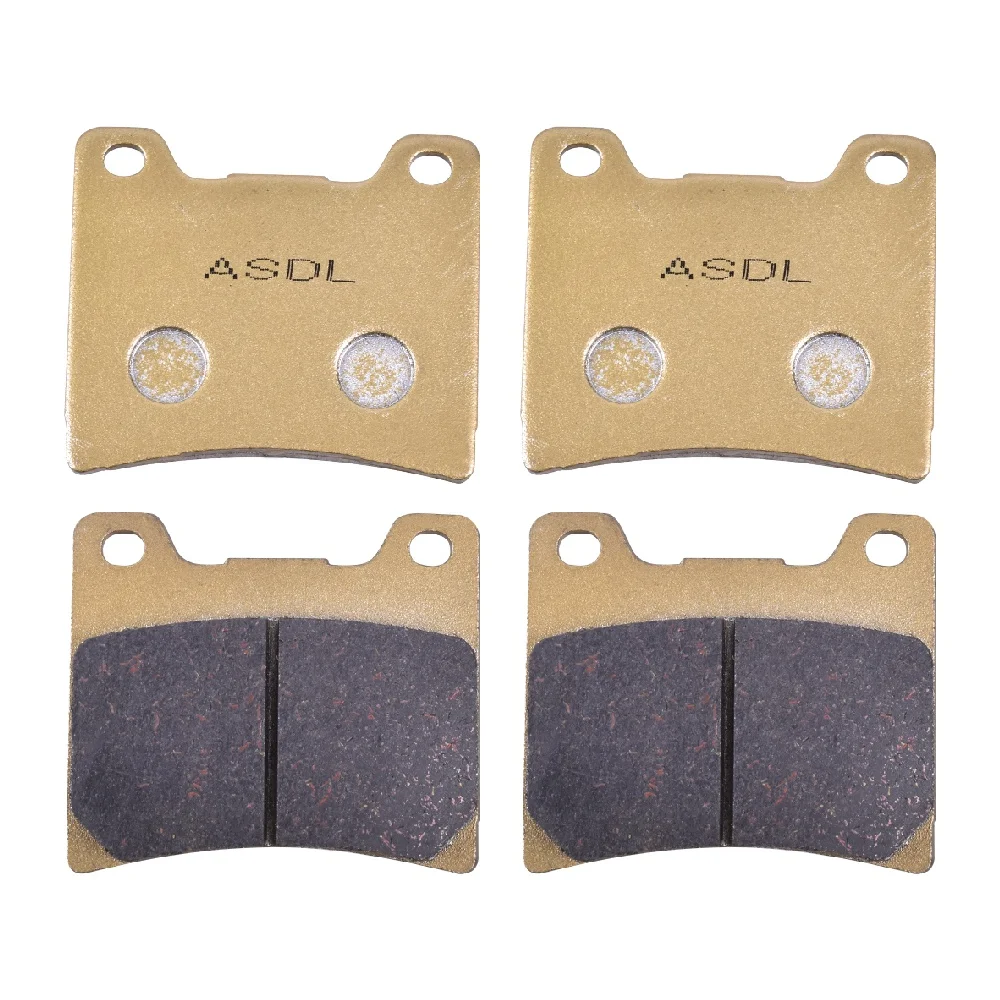 Motorcycle Front and Rear Brake Pads Disc for Yamaha FZR400 FZR 400 FZR400 Genesis 1WG 86