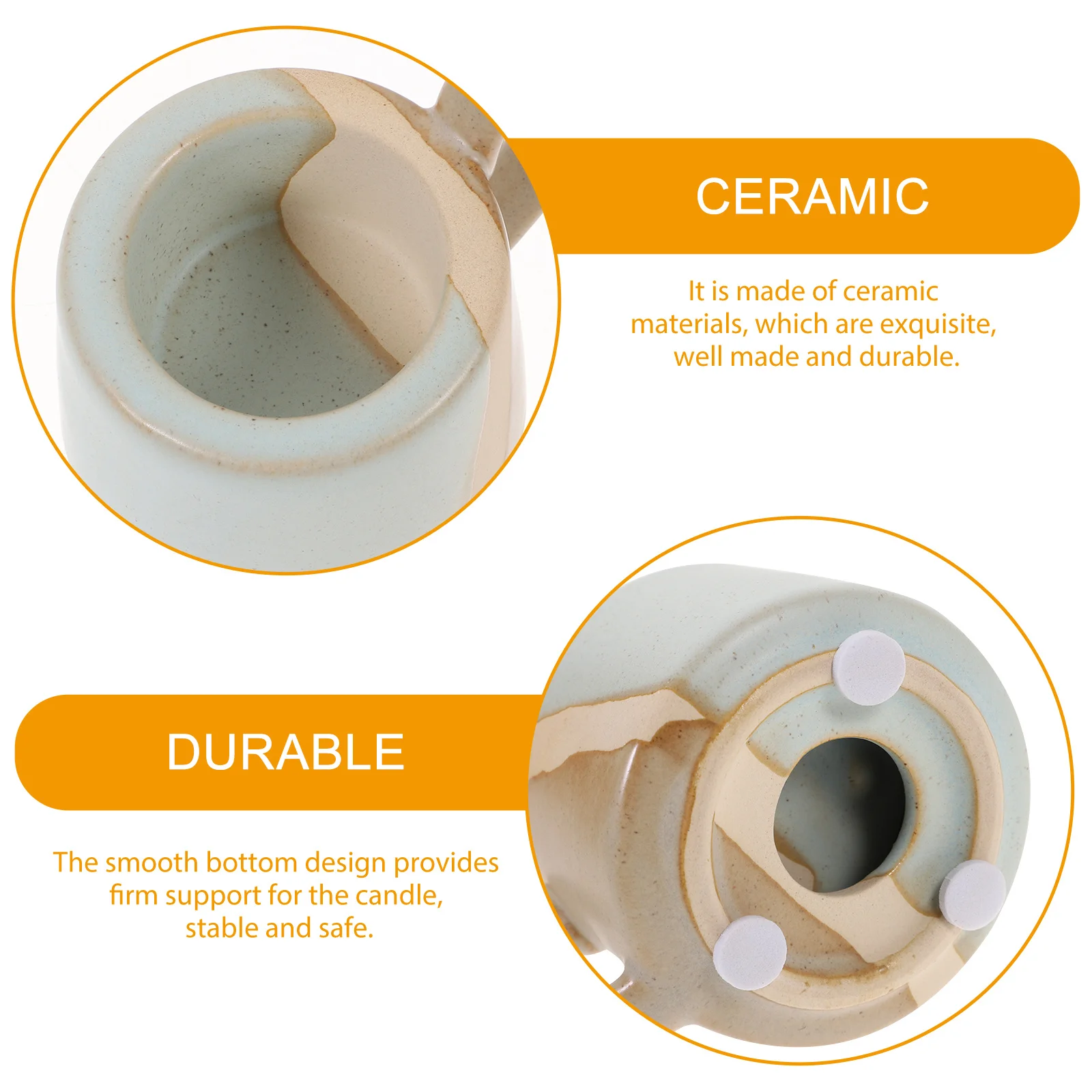 

Vintage Ceramic Holder Stylish Creative Design for Home Party Decoration Decorative Stand Candlestick Holders