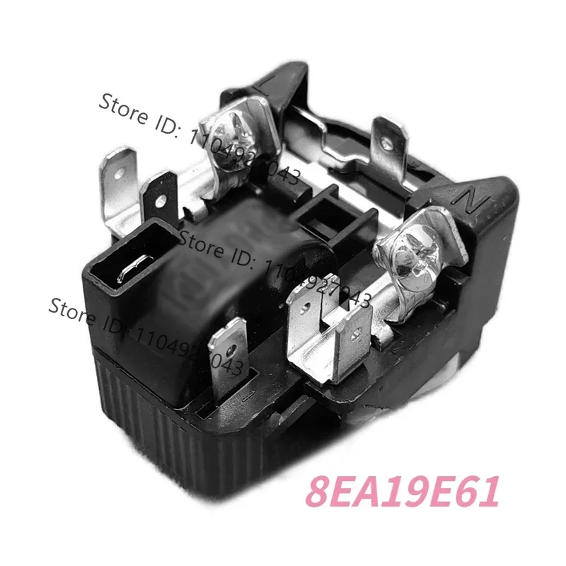 8EA19E61 Refrigerator PTC Overload Thermal Protection Start Relay 1Pin