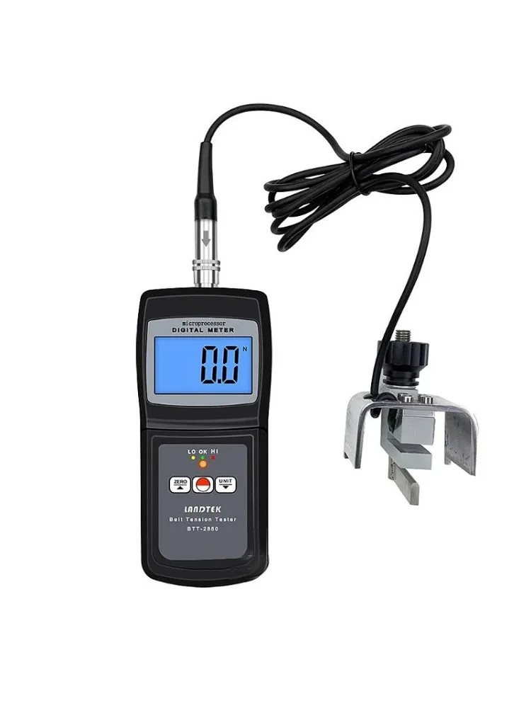 Compteur de Tension de courroie à affichage numérique BTT-2880, Instrument de mesure de Film de câble de Fiber chimique Textile 0N ~ 750N