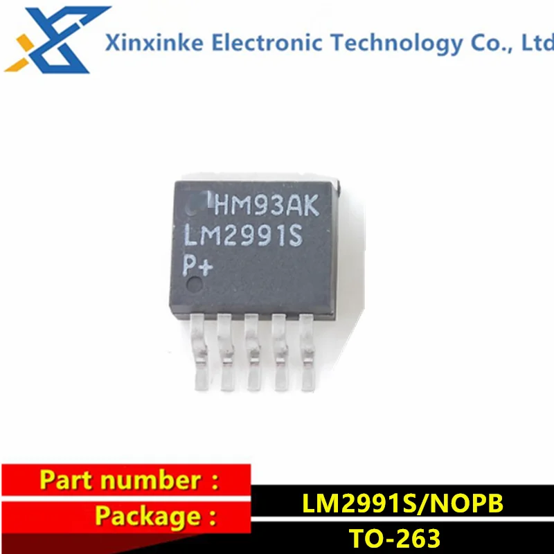 

LM2991S/NOPB LM2991S TO-263-5 LDO Voltage Regulators NEG LDO ADJ REG Low Dropout Adjustable Regulators Power Management ICs