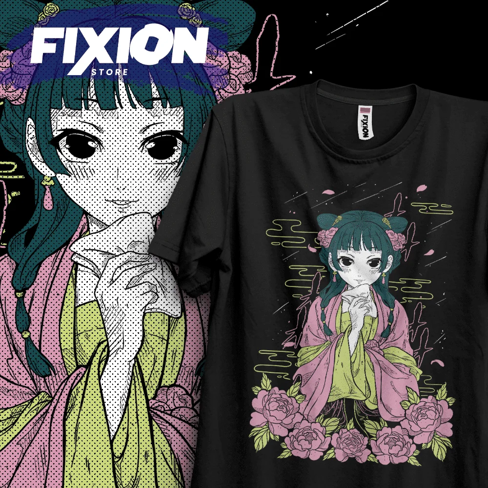 The Apothecary Diaries – Maomao  Anime T Shirt Manga Gift For Anime Lover All Size Cotton