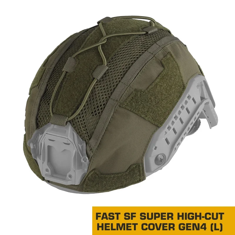 Tactical FAST SF Ultra High Cut Helmet Hood 4th Generation (L) Breathable Outdoor Paintball Hunting Helmet Accessories