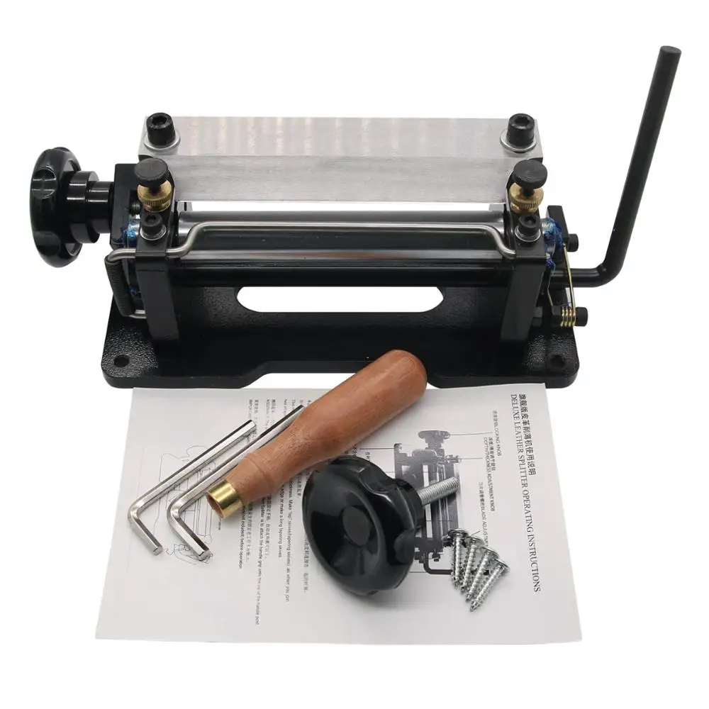 Manual Paring Peeling Machine Leather Splitter Skiver Shovel Skin Machine DIY Leather Peeler Skiving Tool Machine