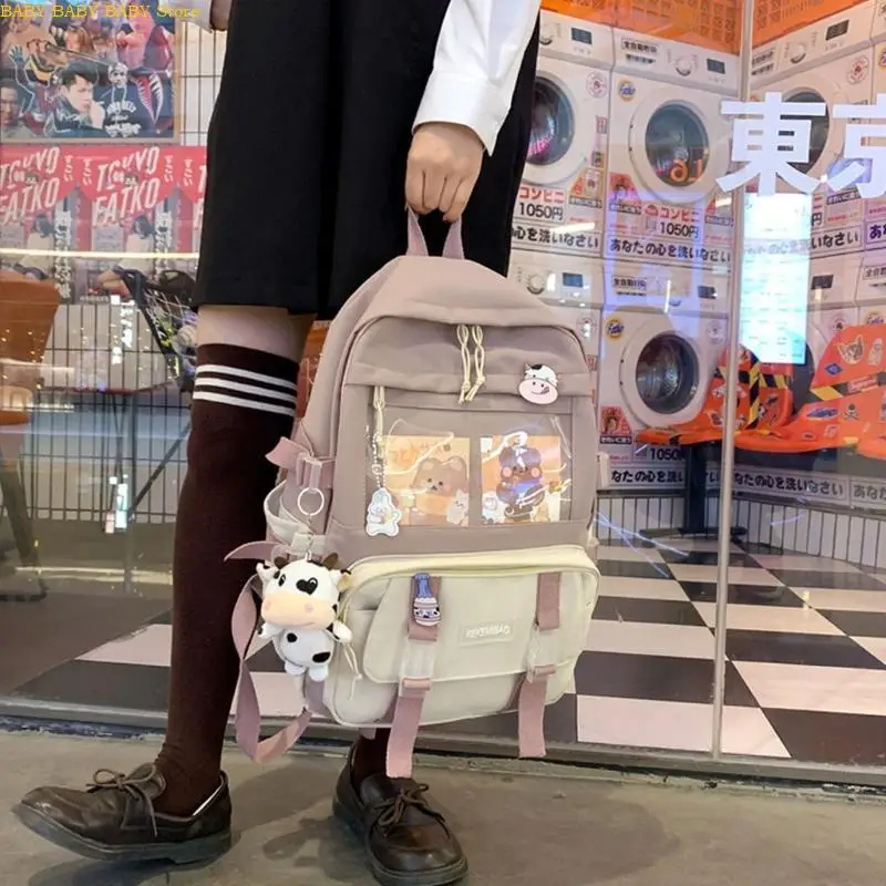 

Q81A Kawai Backpack Rucksack Teen Girls School Bag Student Daypack Female Book Bags
