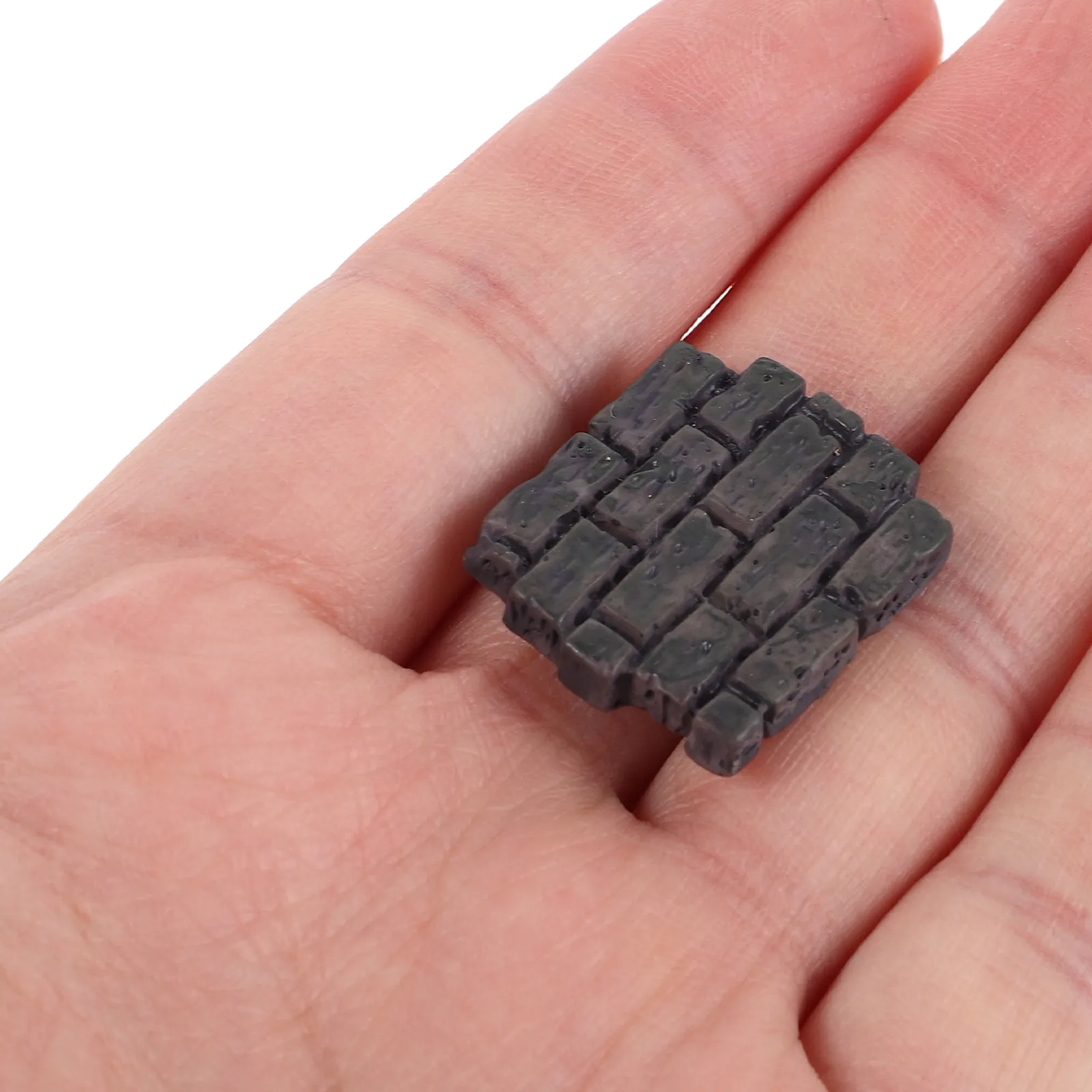 

10Pcs Miniature Bricks Realistic Texture for DIY Micro Landscape Wall Building Supplies Architectural Craft Decor Fairy Garden